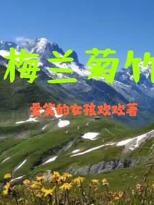 梅兰菊竹和廉洁的诗句