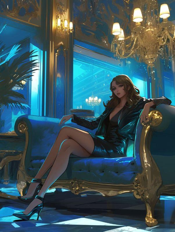 她的眼睛在追问